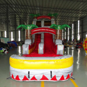 18' Fire Island Single Lane Water Slide