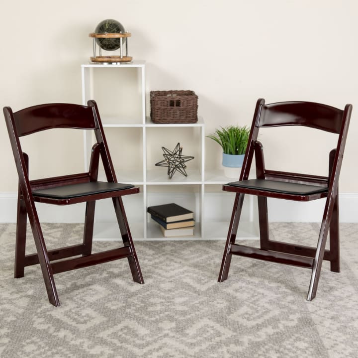 Mahogany Resign Chairs