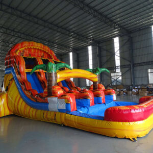 17' Fiesta Dual Lane Water Slide