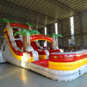 17' Fire Island Single Lane Water Slide