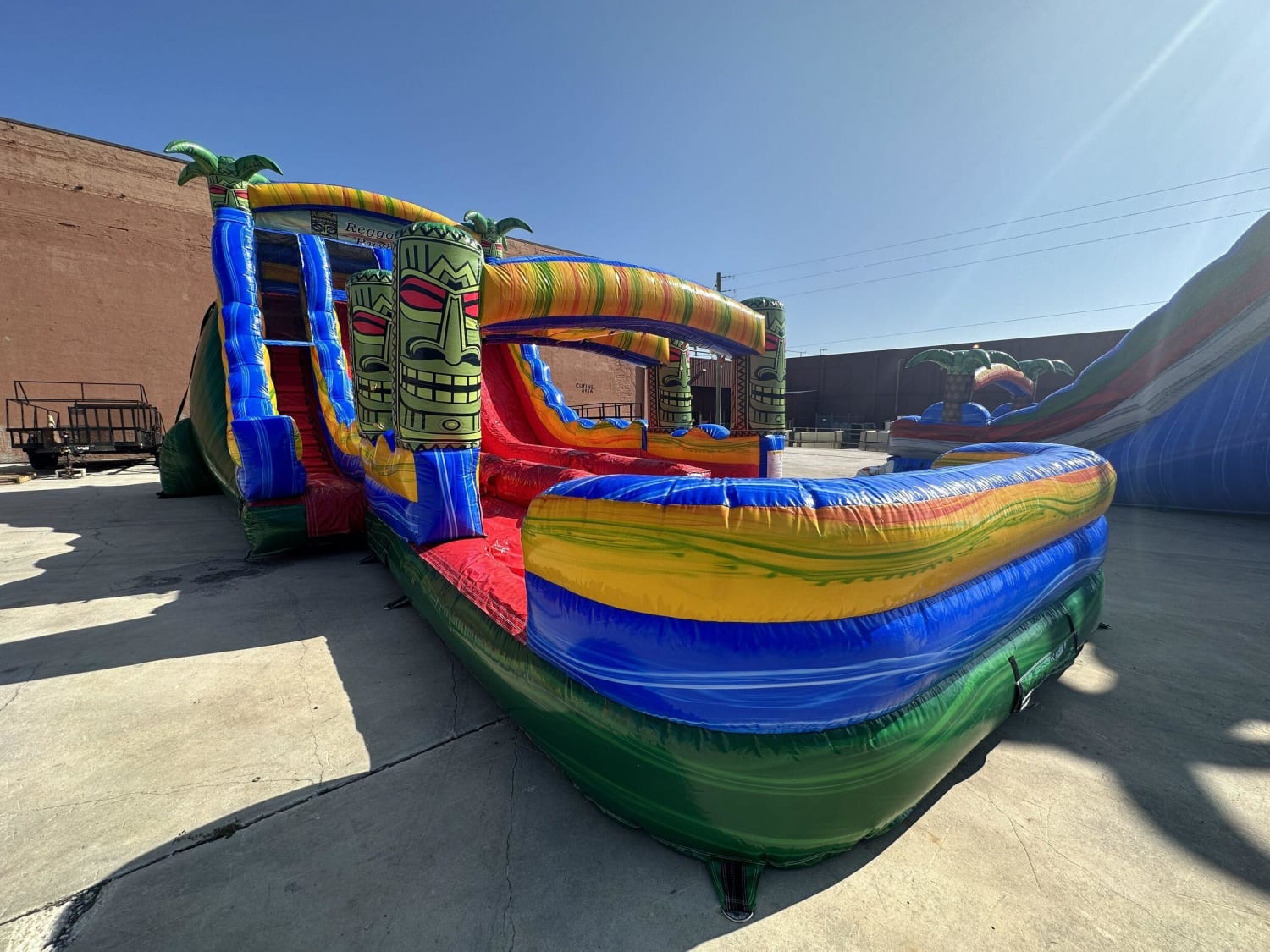 19' Reggae Rush Triple Lane Water Slide