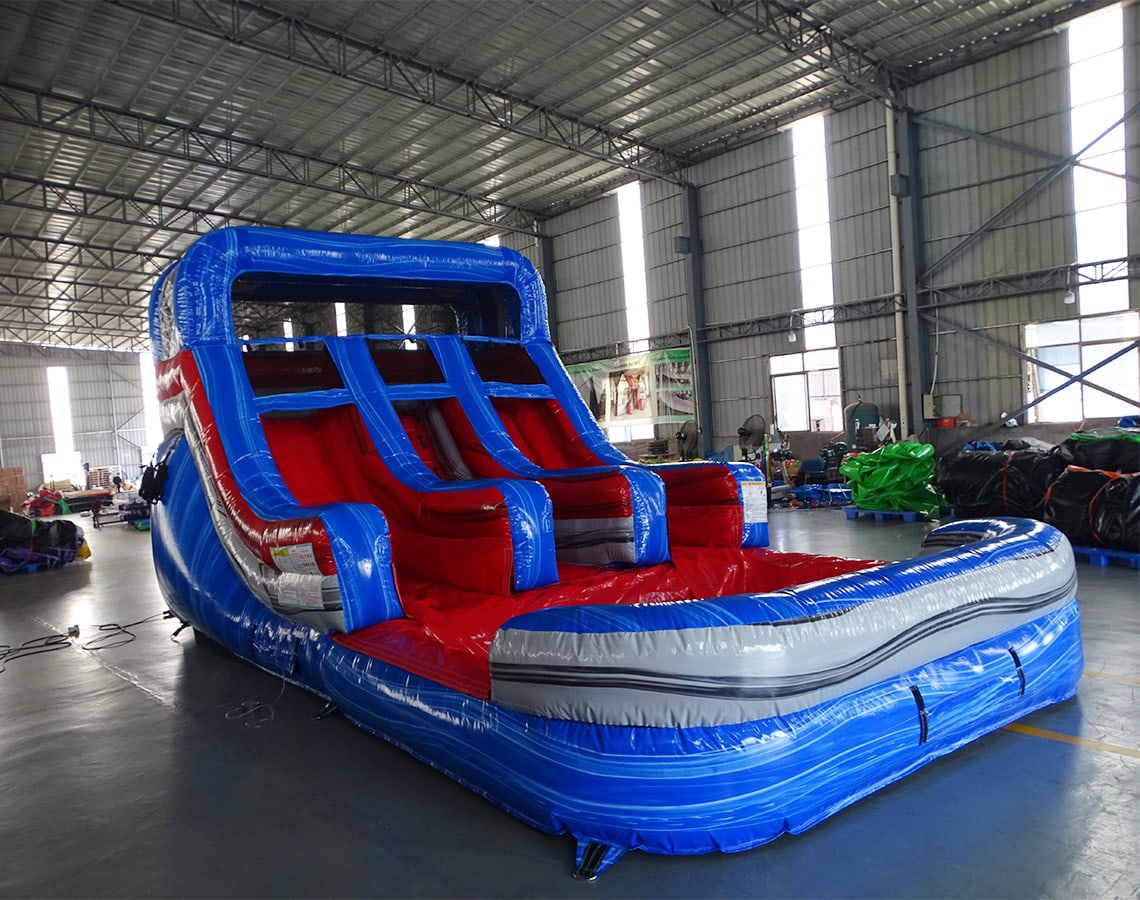 13' Baja Splash Dual Lane Water Slide