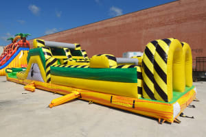 46' Open Air Toxic Hybrid Wet/Dry Obstacle