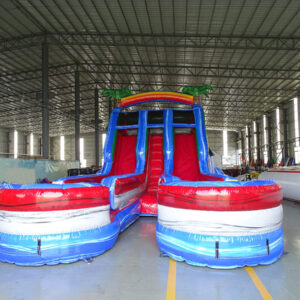 17' Baja Double Double Water Slide