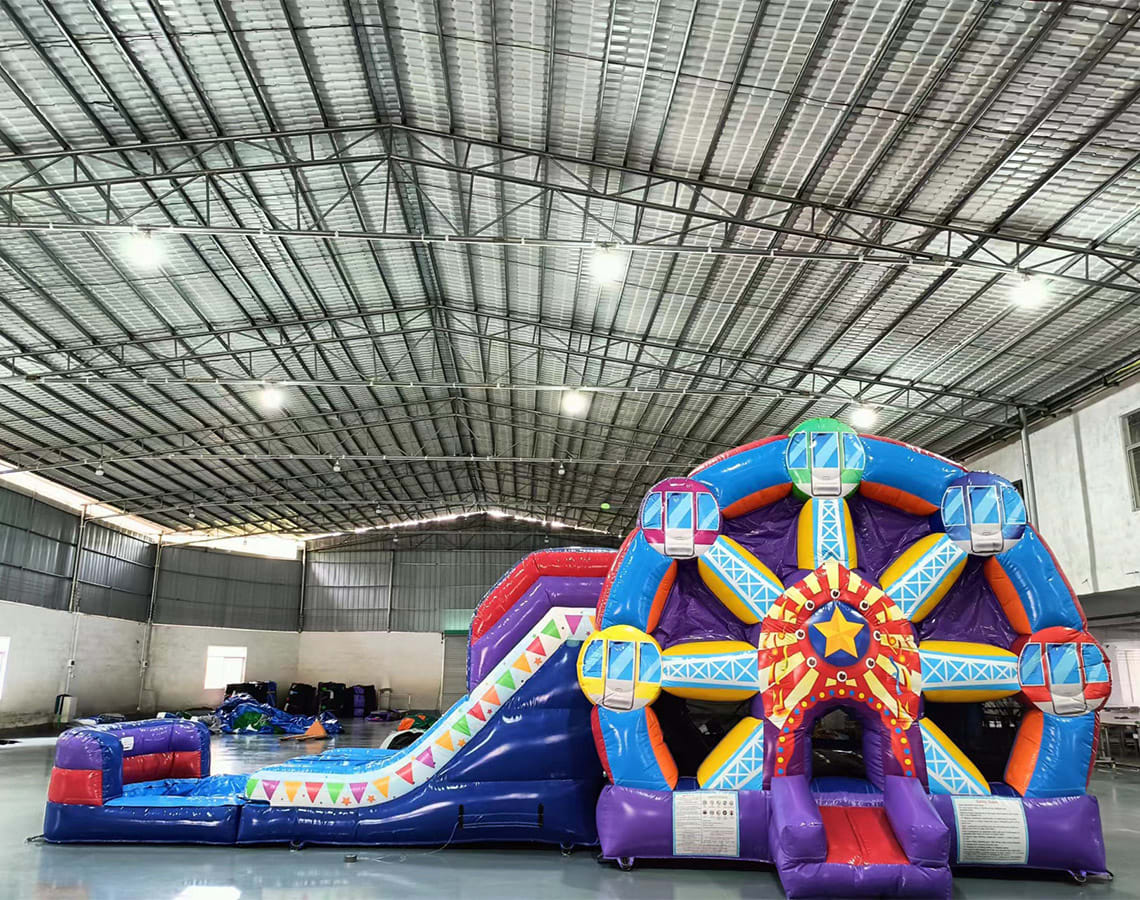 XL Ferris Wheel Double Lane Wet/Dry Combo